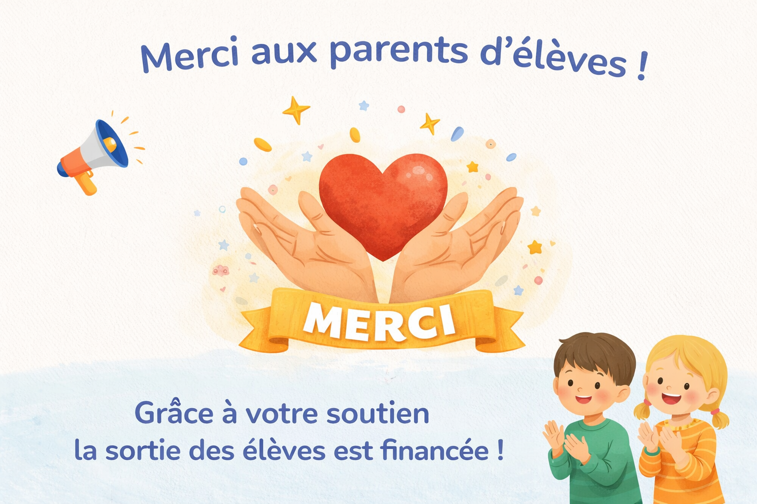 Merci pour votre engagement ! Vos contributions en action